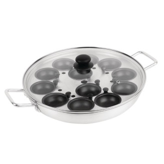 Vogue aluminium ei-pocheer pan