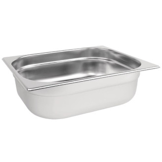Vogue RVS gastronorm bak 1/2 GN - 100 mm