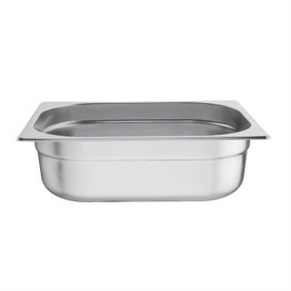 Vogue RVS gastronorm bak 1/2 GN - 100 mm
