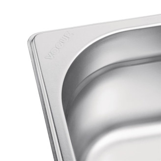 Vogue RVS gastronorm bak 1/2 GN - 100 mm
