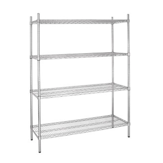 Multifunctionele draadrekken systeem, 1525x457x1830 mm (bxdxh), L929