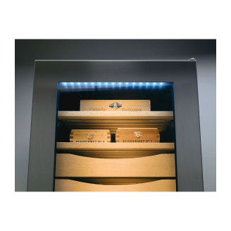 Liebherr Humidor rvs met glasdeur ZKes 453