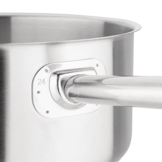 Vogue RVS steelpan 24cm