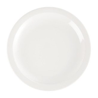 Churchill Whiteware Nova Borden Wit - 25,4cm (24 stuks)