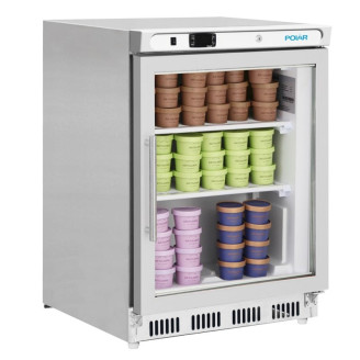 Polar C-Series Onderbouw RVS Display Vrieskast