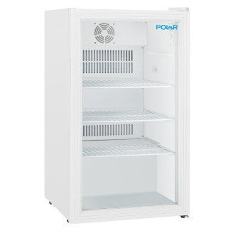 Polar C Series onderbouw displaykoelkast wit - 90L - PC011