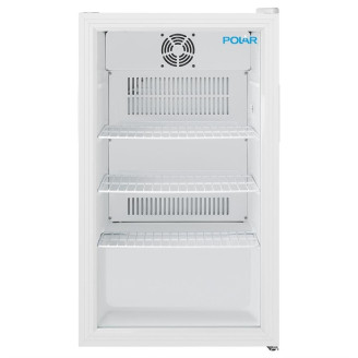 Polar C Series onderbouw displaykoelkast wit - 90L - PC011