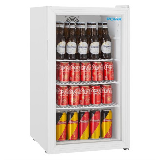 Polar C Series onderbouw displaykoelkast wit - 90L - PC011