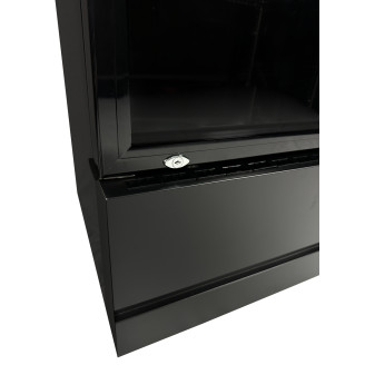 Combisteel Koelkast, Glasdeur FCU-370 BL