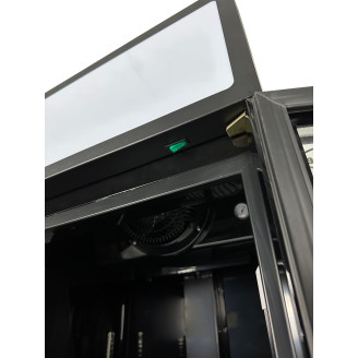 Combisteel Koelkast, Glasdeur FCU-370 BL