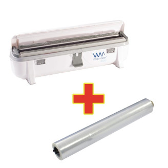 Wrapmaster 4500 dispenser en 3 x 300m vershoudfolie