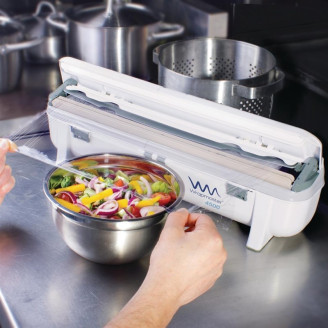 Wrapmaster 4500 dispenser en 3 x 300m vershoudfolie