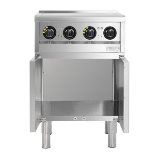 Buffalo 600-Serie 4-Zone Vrijstaande Inductiekookplaat 2X 3Kw