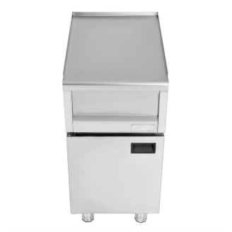 Buffalo 600 Series RVS neutrale voorbereidingswerkbank met kast 400mm