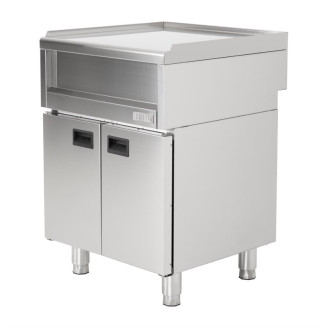 Buffalo 600 Series RVS neutrale werktafel met kast 600mm