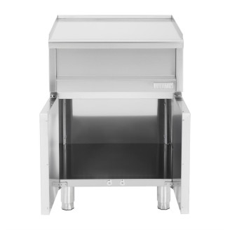 Buffalo 600 Series RVS neutrale werktafel met kast 600mm