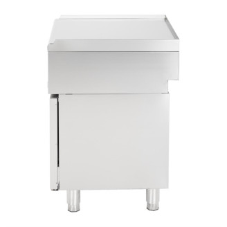 Buffalo 600 Series RVS neutrale werktafel met kast 600mm