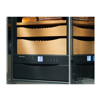 Liebherr Humidor rvs met glasdeur ZKes 453