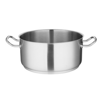 Vogue RVS kookpan laag model 28cm