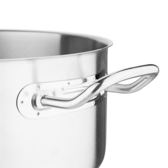 Vogue RVS kookpan laag model 28cm