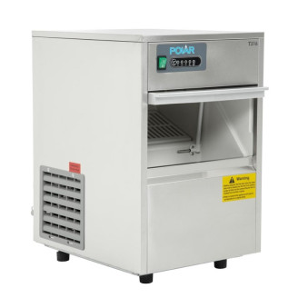 Polar G-serie holle ijsblokjesmachine met bunker 20 kg