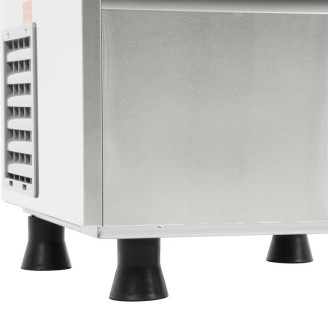 Polar G-serie holle ijsblokjesmachine met bunker 20 kg