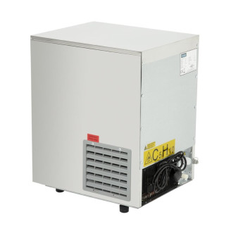 Polar G-serie holle ijsblokjesmachine met bunker 20 kg