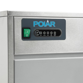 Polar G-serie holle ijsblokjesmachine met bunker 20 kg