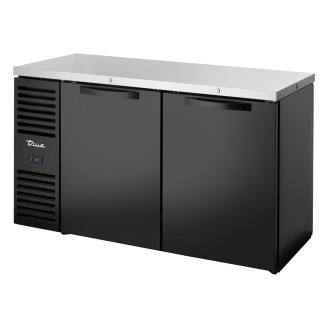 True doorgeef barkoelkast 2-deurs - 550L - zwart