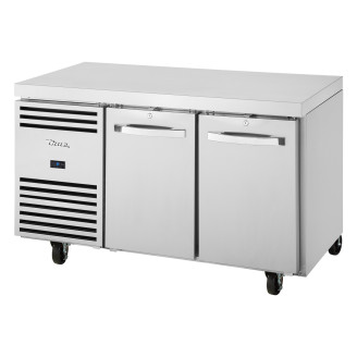 True 1/1 GN koelwerkbank 2-deurs - 420L