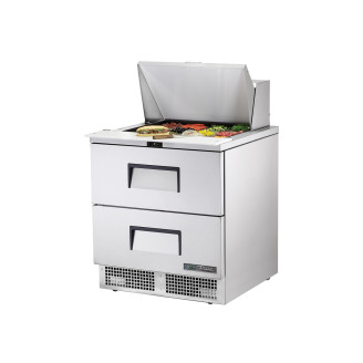 True saladette met 2 lades (12x 1/6 GN ) - 314L
