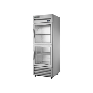 True koelkast met 2 halve glasdeuren - 651L