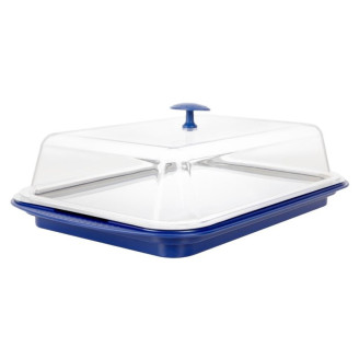 Koeldisplaydienblad en deksel - 430x290x140 mm