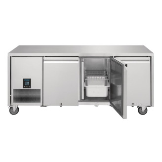 Polar  U-serie driedeurs vrieswerkbank 420L