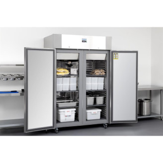 Polar U-Serie Vriezer Met Dubbele Deur - UA033 - 1400L