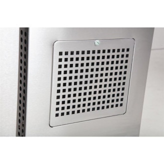 Polar U-Serie Dubbeldeurs koelwerkbank - 282L
