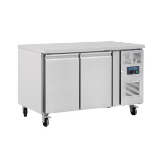 Polar U-Serie Dubbeldeurs koelwerkbank - 282L