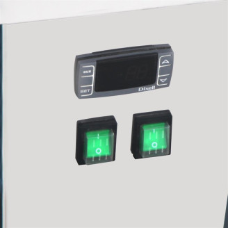 Polar U-Series 6-Pan Schepijsvitrine