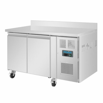 Polar U-Series Dubbele Deurs Werkbank koeling met Achterwand 282Ltr