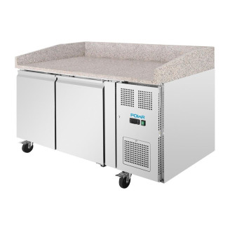 Polar U-Series Pizza Werkbank met Granieten Blad - UA081 - 428Ltr