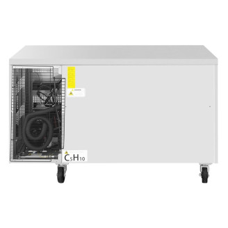 Polar U-Series slanke dubbeldeurs koelwerkbank