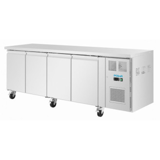 Polar U-Series vierdeurs slanke koelwerkbank