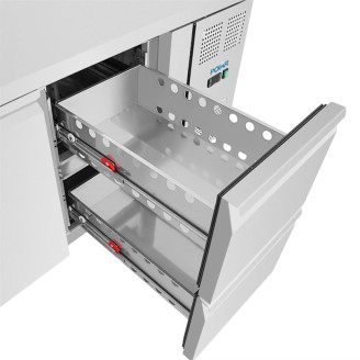Polar U-Series koelwerkbank met lades - UA108 - 142L