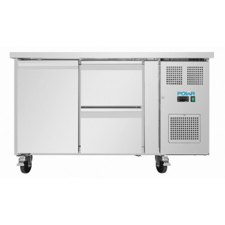 Polar U-Series koelwerkbank met lades - UA108 - 142L
