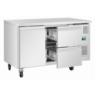 Polar U-Series koelwerkbank met lades - UA108 - 142L