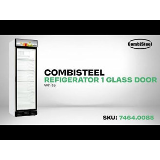 Combisteel Koelkast 1 glasdeur rechtsdraaiend
