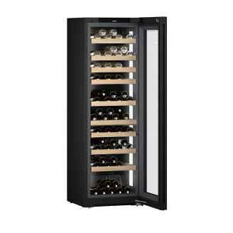 Liebherr Wijnklimaatkast Vinidor Selection met zwarte glasdeur WPgbi 5272