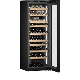 Liebherr Wijnklimaatkast Vinidor Selection met zwarte glasdeur WPgbi 7472