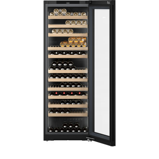 Liebherr Wijnklimaatkast Vinidor Selection met zwarte glasdeur WPgbi 7473