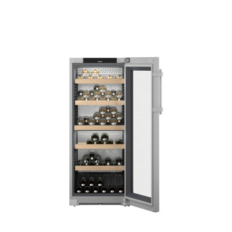 Liebherr Wijnklimaatkast Vinidor met rvs glasdeur WPsd 4652